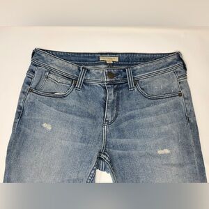 Burberry Light Blue Distressed Stretch Jeans